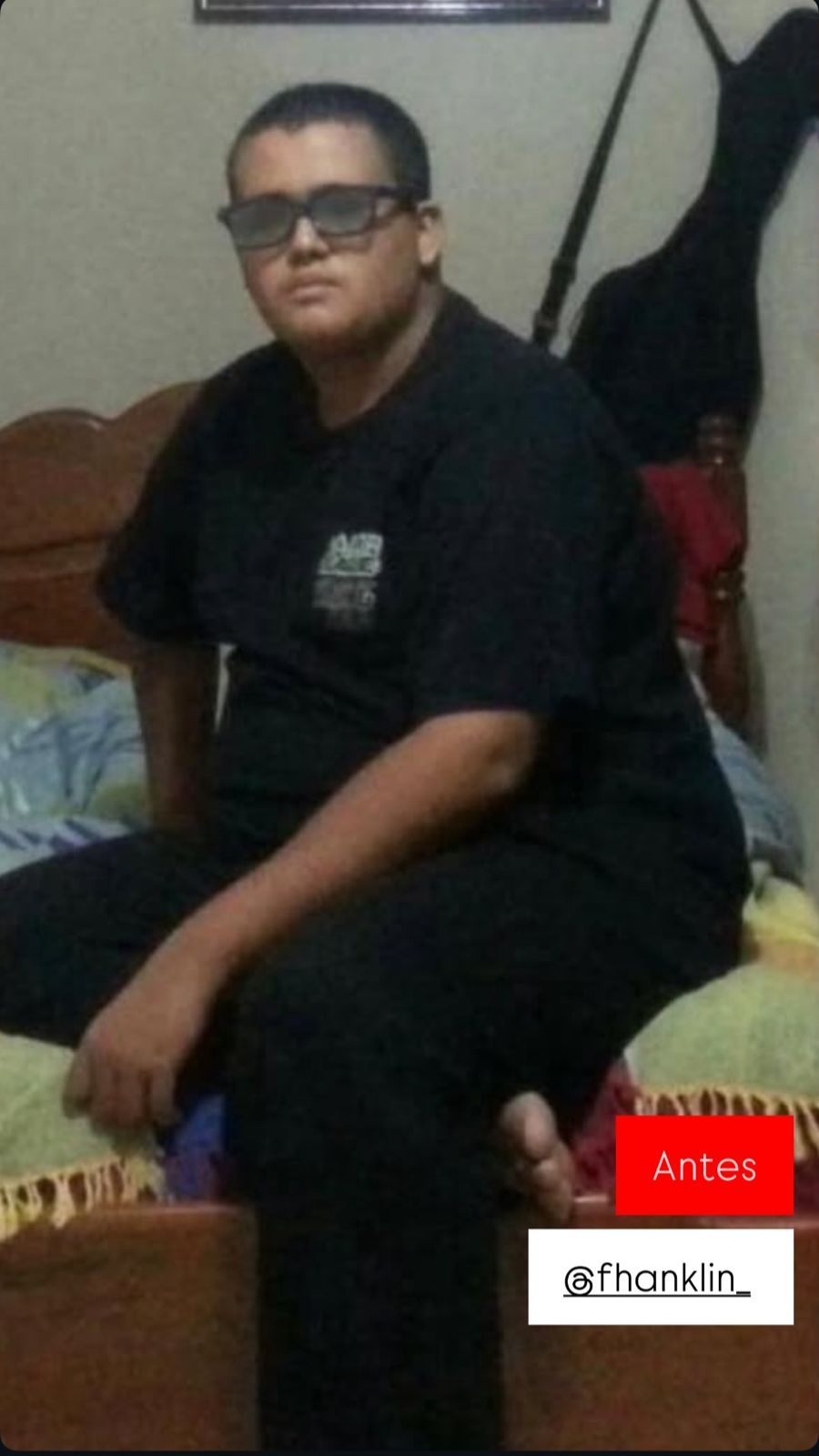 Transformação de aluno com medidas